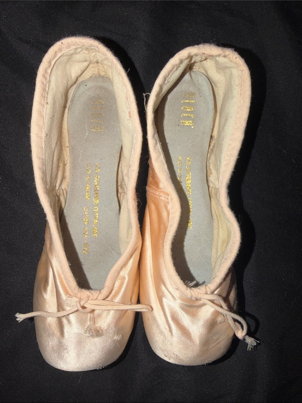 Bloch Pale Pink Satin Ballet Flats